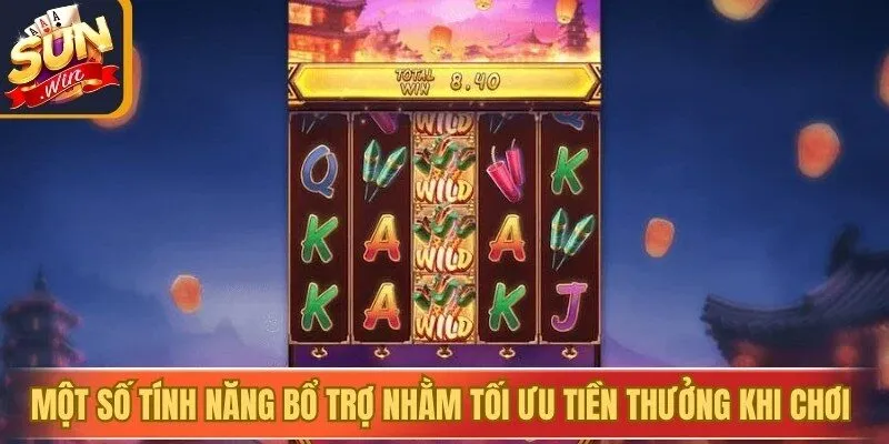 Một số tính năng bổ trợ nhằm tối ưu tiền thưởng khi chơi Pháo hoa Wild
