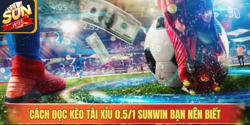 Cách đọc kèo tài xỉu 0.5/1 Sunwin bạn nên biết