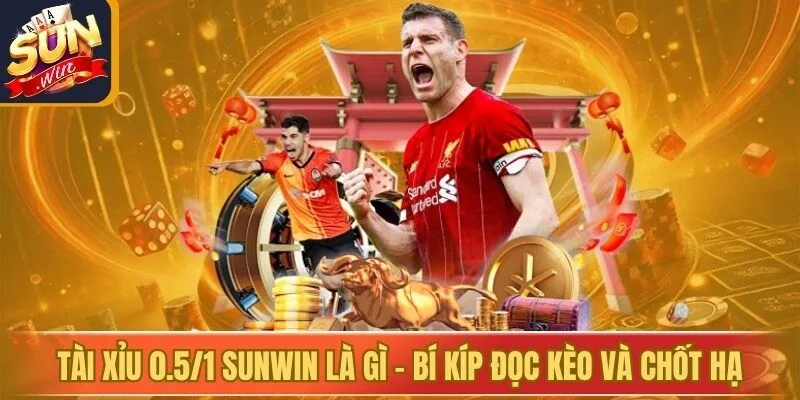 Tài Xỉu 0.5/1 Sunwin Là Gì - Bí Kíp Đọc Kèo Và Chốt Hạ
